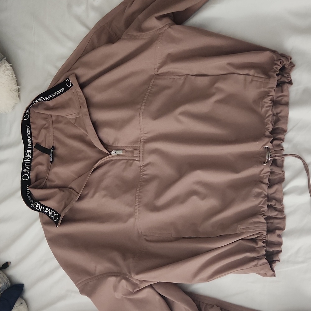 Calvin Klein Performance Outerwear Blush Pink Size Small